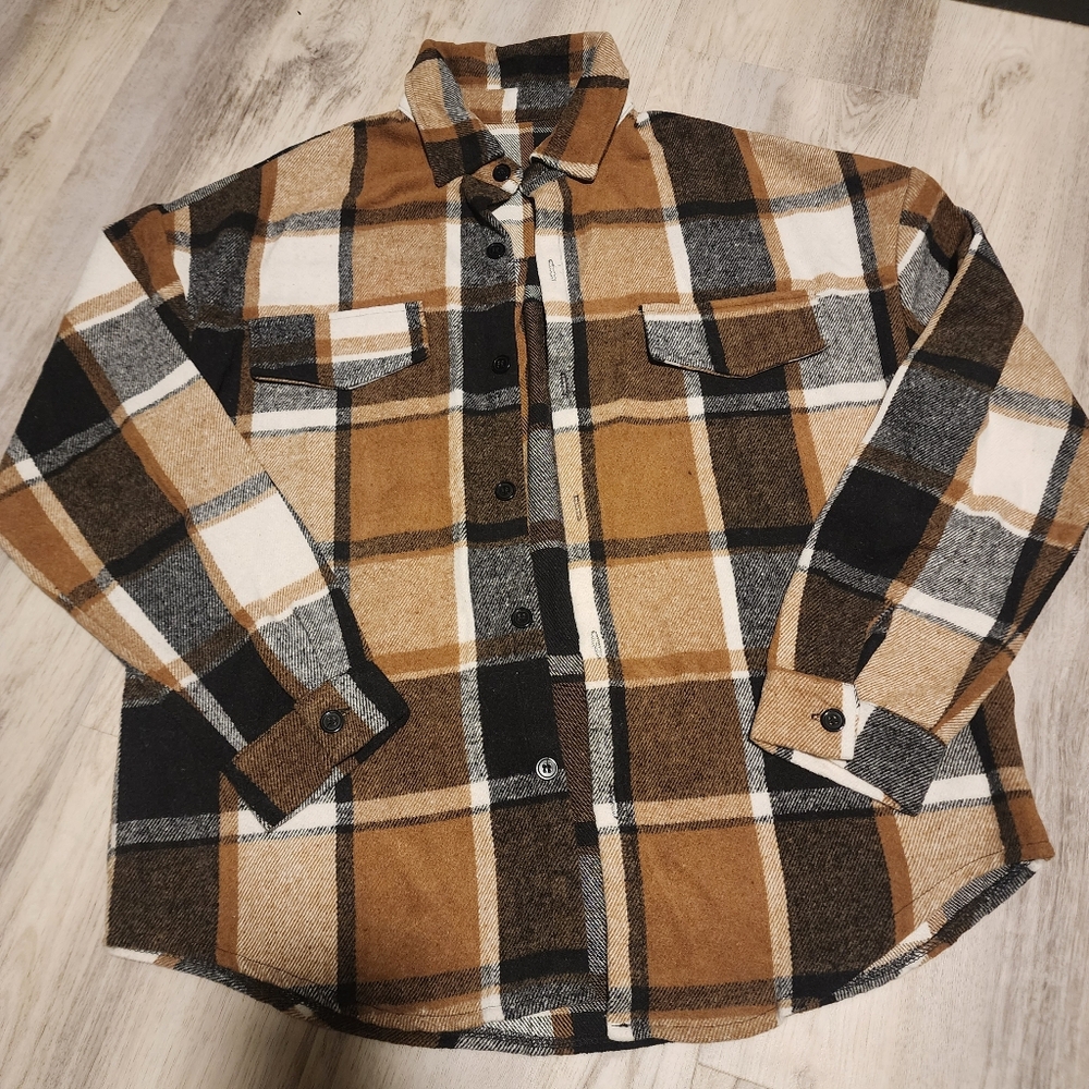 Plaid Button Down